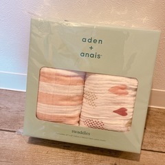  新生児 おくるみ ブランケット　aden + anaisの画像