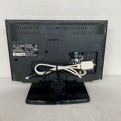【MITSUBISHI】三菱 液晶カラーテレビ LCD-19LB10 19インチ 動作確認済 REAL リモコン付 ブラック 生活家電 液晶テレビ Y1799の画像