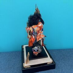 【差し上げます】五月人形 日本人形 武者人形 廣柴作 端午の節句 こどもの日 ガラスケースなしの画像