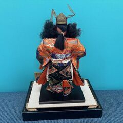 【差し上げます】五月人形 日本人形 武者人形 廣柴作 端午の節句 こどもの日 ガラスケースなしの画像