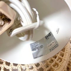 受渡予定有】IKEA 照明　電球付き　1年ほど使用、美品の画像