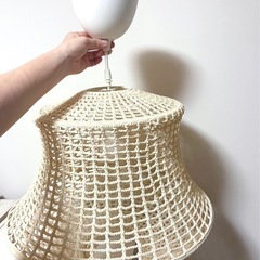 受渡予定有】IKEA 照明　電球付き　1年ほど使用、美品の画像