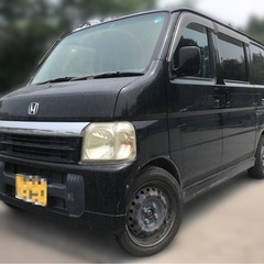 お買い得車‼️バモス　ターボ　車検8年7月　4速オートマ　仕事に...