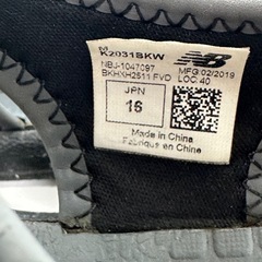  【7月末で掲載終了】　
ニューバランス　new balance サンダル　16cm 良品　の画像