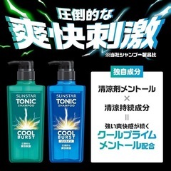 トニック シャンプー　爽快頭皮ケアの画像