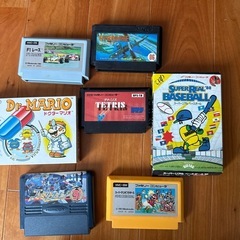 ファミコンゲームソフト　７本セット