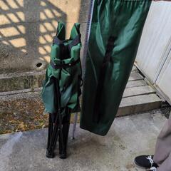 折りたたみ簡易ベッドの画像