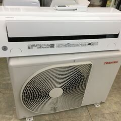 TOSHIBAルームエアコン　2021年　２．５KW（７～１０畳）ブルーフィン　標準工賃込み