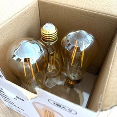 【値下げ 】FLSNT LEDフィラメント 電球　3個の画像