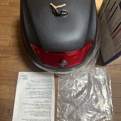 ユニカー工業 BG-061 テールボックス マットブラック　24L 未使用の画像