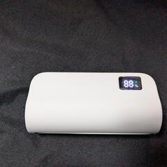 モバイルバッテリー 5000mAh 軽量 小型 MFi正規認証 Light-ningコネクター & タイプCケーブル内蔵 Type-Cポート出入力 2台同時充電 携帯充電器 スマホ充電器 2.4A 急速充電 コードレス 機内持ち込み可 旅行/出張/アウトドア/停電対策/防災 iPad/iPhone/Android各種スマホ対応PSE技術基準適合の画像