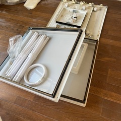 天井付け照明3つ　差し上げます