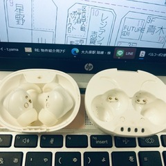 ワイヤレスイヤホン　の画像
