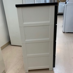 美原店 天馬 フィッツプラス メッシュ ４段プラチェスト　収納ケースの画像