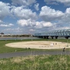 千住新橋野球場A面にて草野球練習会！