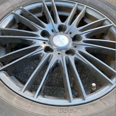 タイヤ ホイール4本セット 215/60 R16 C25セレナで使用の画像