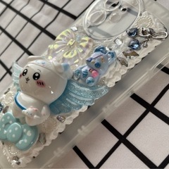 iPhoneケース★iPhone12 mini★おまけ付き★デコレーション済み★ハンドメイド品の画像
