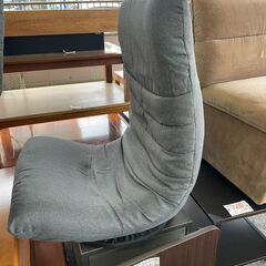 座椅子　No.3775　グレー　カイテンザイスNクレシェ　ニトリ　※キズあり【リサイクルショップどりーむ荒田店】の画像