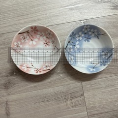 さくら柄　小皿4点セットの画像