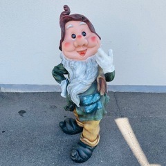 値下げ　小人　ドアーフ　122cm 特大オブジェ　FRP（繊維強...