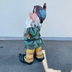 値下げ　小人　ドアーフ　122cm 特大オブジェ　FRP（繊維強化プラスチック）製　の画像