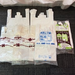 stp-3264 レジ袋　6点セット　40〜45号　大きめ　サイ...