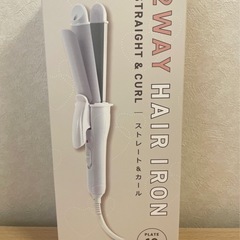 ミニ コンパクト 2way ヘアアイロン