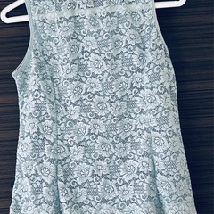 レース タンクトップ 花柄の画像