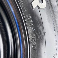 デイトナ　マッドスター　ホワイトレター　ハイエース　16インチの画像
