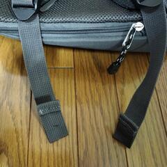 Captain Stag リュックサック　黒×グレー　中古の画像