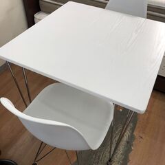 ダイニングセット ダイニングテーブル ダイニングチェア×２ 総額17680円 🚚自社配送時💳代引き可🚚(現金、クレジット、スマホ決済対応)の画像