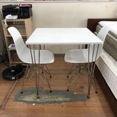 ダイニングセット ダイニングテーブル ダイニングチェア×２ 総額...