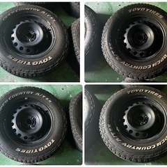 近郊無料配達可能 TOYOオールシーズンタイヤ16インチ4穴４本(基本引取り希望)の画像