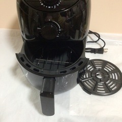 電気 ノンフライヤー　家電　黒　キッチン用品の画像