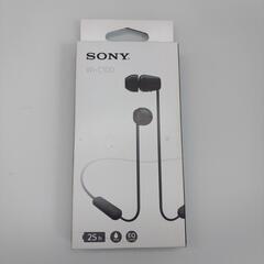 【新品未使用未開封】SONY WI-C100 Bluetoothイヤホンの画像