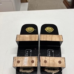 I 2507-143 コムラ 和装 下駄 キズ 汚れありの画像