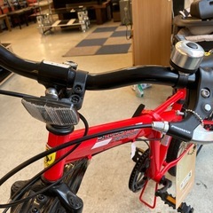 ⭐︎値下げ⭐︎K2507-048 FERRARI SCUDERIA 折りたたみ式マウンテンバイク レッド 26インチ 中古美品 鍵無しの画像