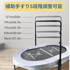 TENBOO.V 折りたたみトランポリン(BLACK)の画像