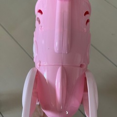 新品未使用 訳あり おもちゃ バブルガン 【シャボン玉 10穴 】 バタフライ バブルマシーン ピンクの画像