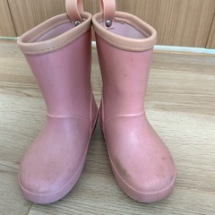 après les cours アプレレクール　長靴　女の子　キッズ　梅雨　スニーカー　ピンク　くすみ　レインブーツの画像