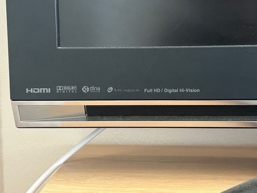 東芝 REGZA テレビ 37インチ (なちゃん) 市布のテレビ《液晶