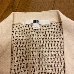 UNIQLO 白カーディガンの画像