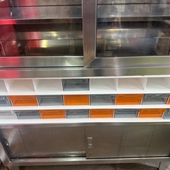 ケビント　クリアケース欠品　幅120 奥40 高さ179cmの画像