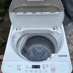 中古洗濯機の画像