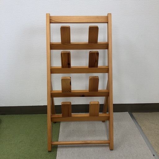 木製スリッパラック (Rubber) 松山のインテリア雑貨/小物