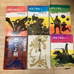 古本17冊☆本☆戦国系☆覇王伝☆国盗り物語☆燃えよ剣☆読書の画像