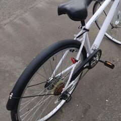 【売約済み】27インチ 🚲 中古 自転車 12,800円 🔁6段切替 💡オートライト付 新規防犯登録料コミ 782の画像