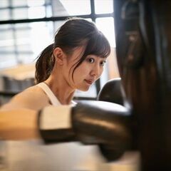 ダイエットやボディーメイク、ストレス発散に最適！元日本ランキング1位から教わるボクシングトレーニング。女性や初心者大歓迎。初回お試し￥4,500の画像