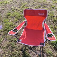 コールマンのテーブル、チェア2脚セット　バラ売り可能ですの画像