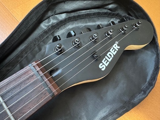 エレキギターSELDER STC-04 黒マットカラー (maymom) 山口の